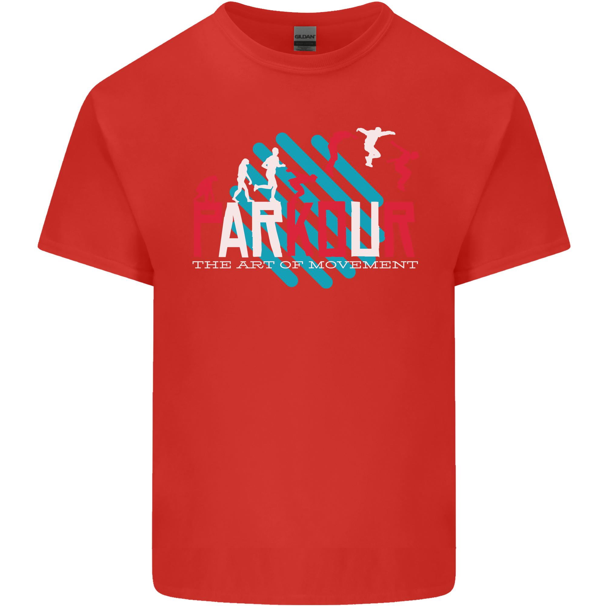 Parkour the Art of MoveUnisext Unisexs Light Cotton TShirt S