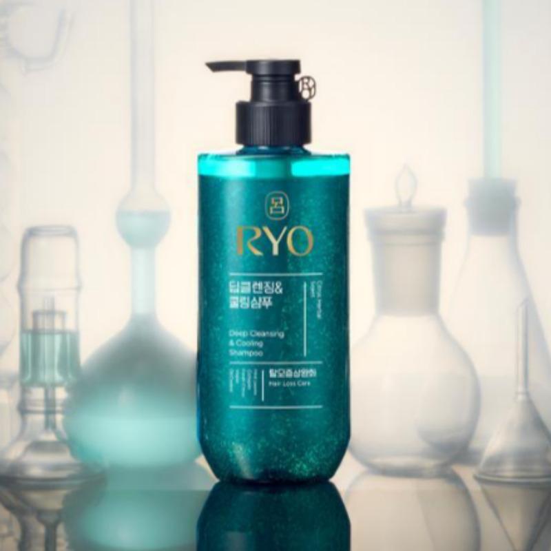 Ryo Heukyun Saenggi 480ml Cheong-A Deep Cleansing & Cooling Shampoo