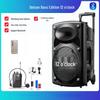 12-Inch Portable Bluetooth Speaker with High Volume for Outdoor Events and Karaoke