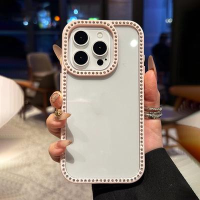 Glitter Diamond Rhinestones Bling Case For For Iphone 17 16 Pro Max 1 13 12 11 14 Plus Air Clear Acrylic Phone Back Cover