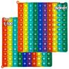 Macaron Multiplication & Addition Practice Board: Educational Math Toy