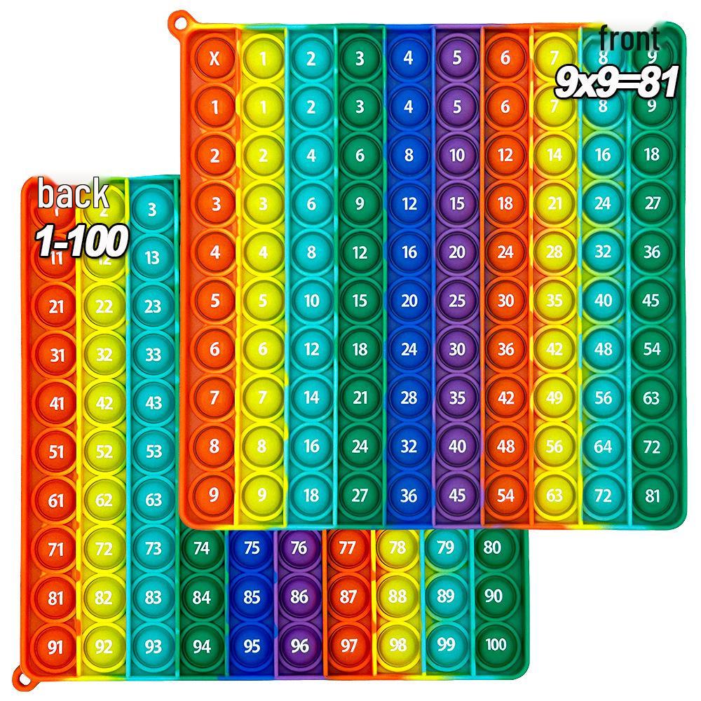 Macaron Multiplication & Addition Practice Board: Educational Math Toy