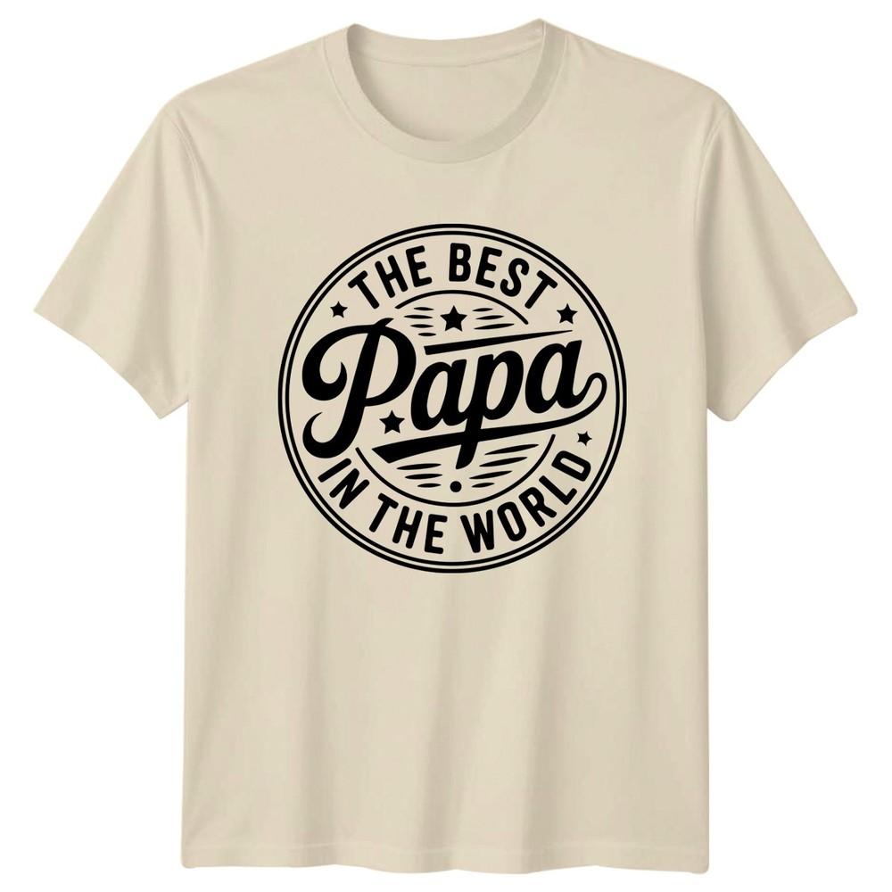The Best Papa In The Unisexs TShirt Papa Fathers Day Fathers Day Gift For Him