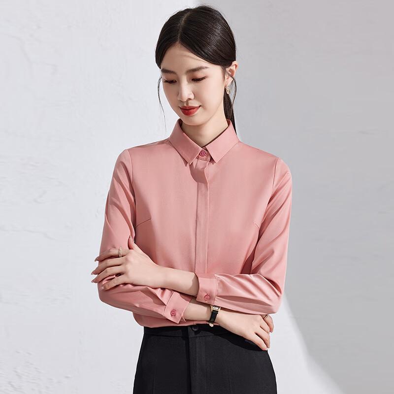 Women's Long Sleeve Slim Fit Professional Shirt