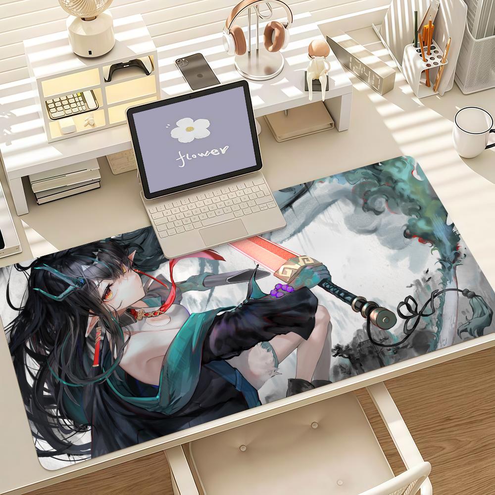 Game Arknights Endfield Dusk Mouse Pad Anti Slip Rubber Edge Locked Thickened Laptop Gaming Desk Mat