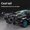 Non-Toxic 1:14 Technical Racing Diy Sports Car Building Blocks Toys Assemble Brick Car Toys For Children'S Birthday And Christmas Gift