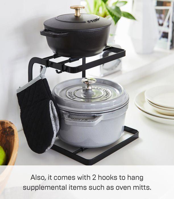 Support De Rangement - Yamazaki - 5155 - Acier - Noir - Taille Unique