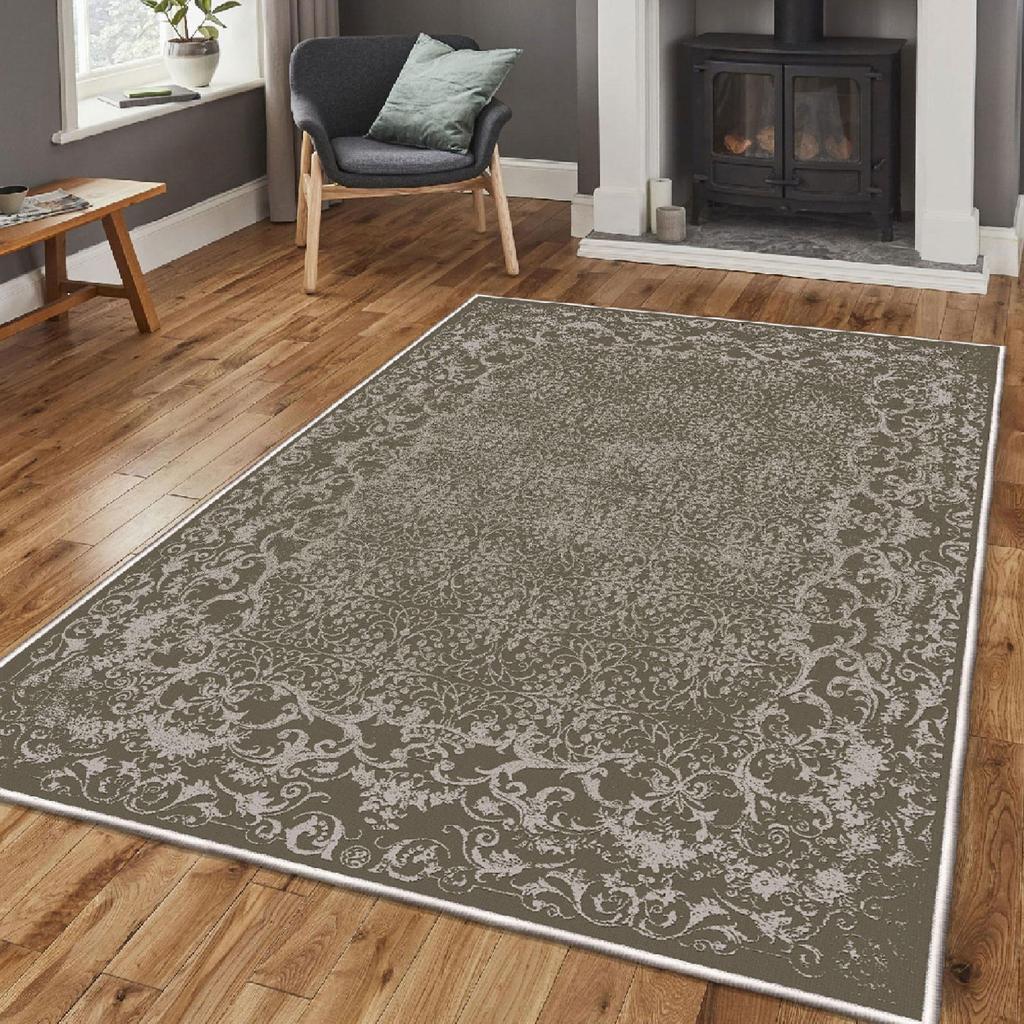 Decorative Special Design Modern Floor Rugs Patterned Non-Slip Base Washable