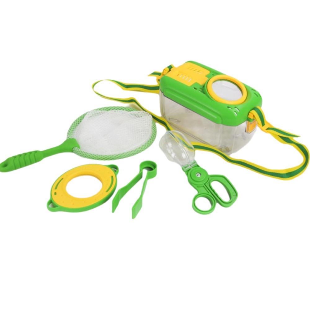 A Set Practical Insect Observation Box Interesting Bug Collector Toy Insect Research Regular