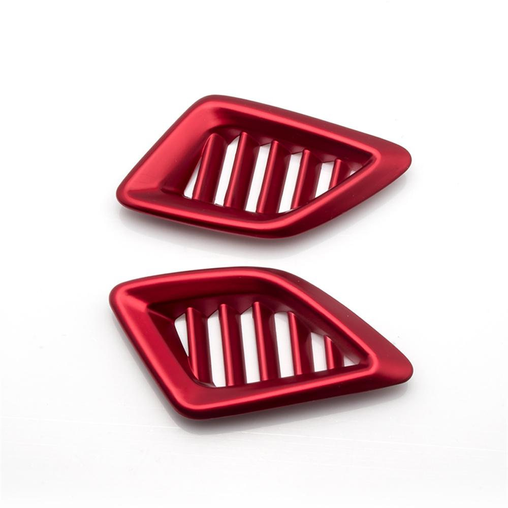 Interior Dashboard Air Vent AC Outlet Covers Trim Red For Honda Accord 2018-2022