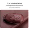 Premium Leather Key Cover for Geely Xingyuan 25 New Wish Dream Edition - Car Key Protection Bag