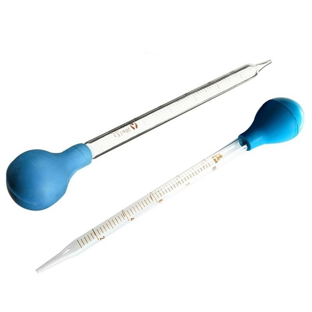 Experimentierpipette 10ml Mit Skala Skala Tropfer Glaspipetten Gummikopf