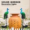 Solar Lamp Peacock Animal Solar Garden Lights Solar Powered Led Light Outdoor Garden Decoration Lamp Waterproof Solar Light