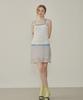 Melly And Rose Shiny Mini Skirt (315304)_Silver