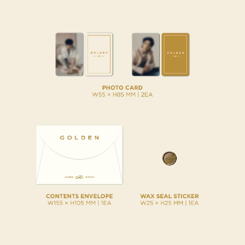 BTS Jungkook GOLDEN LP Ver.