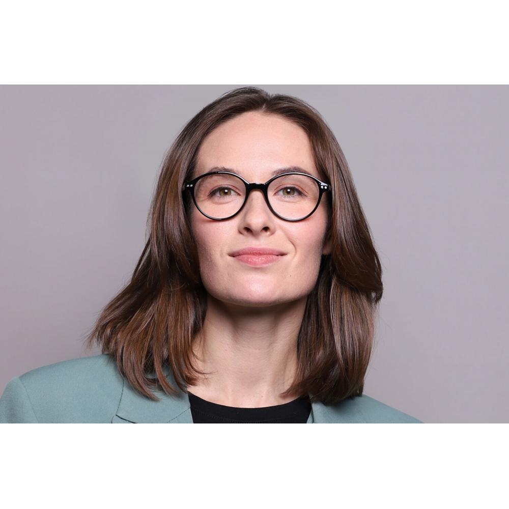 Full Rim Oval Black Smartbuy Collection Petal Cp147a Fashion Women Eyeglasses