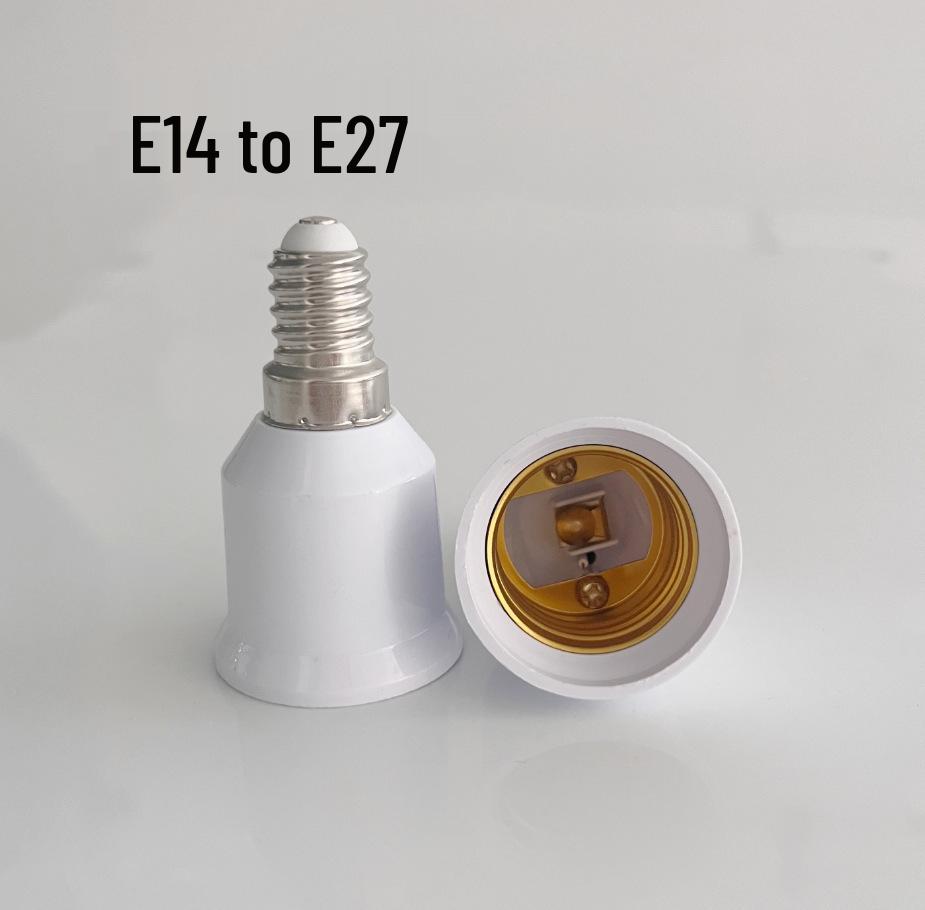 E27 Schraubsockel LED-Glühbirnenadapter und Fassungskonverter