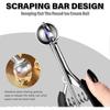 Extra Small Cookie Scoop 1 Tsp, Professional Stainless Steel Mini Ice Cream Scoop 25 Mm, M