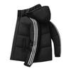 Adidas Unisex Three Stripes Hooded Down Jacket - Trendy Winter Coat