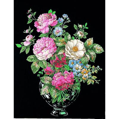 Stramaj Pénélope Antik Vas med blommor 65x80cm
