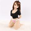 Physical Fun Doll TPE Material Jelly Chest Men's Non Inflatable Pluggable Adult Sex Doll