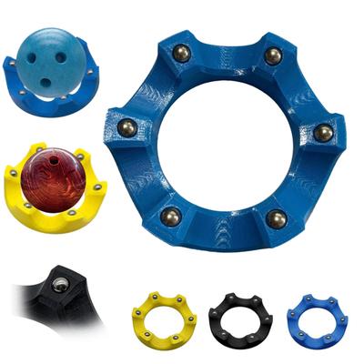 Holder for bowlingkule-spinner 360 grader jevn roterende bowlingkulekopp-displaystativ med kulelager Universelt bowlingtilbehør