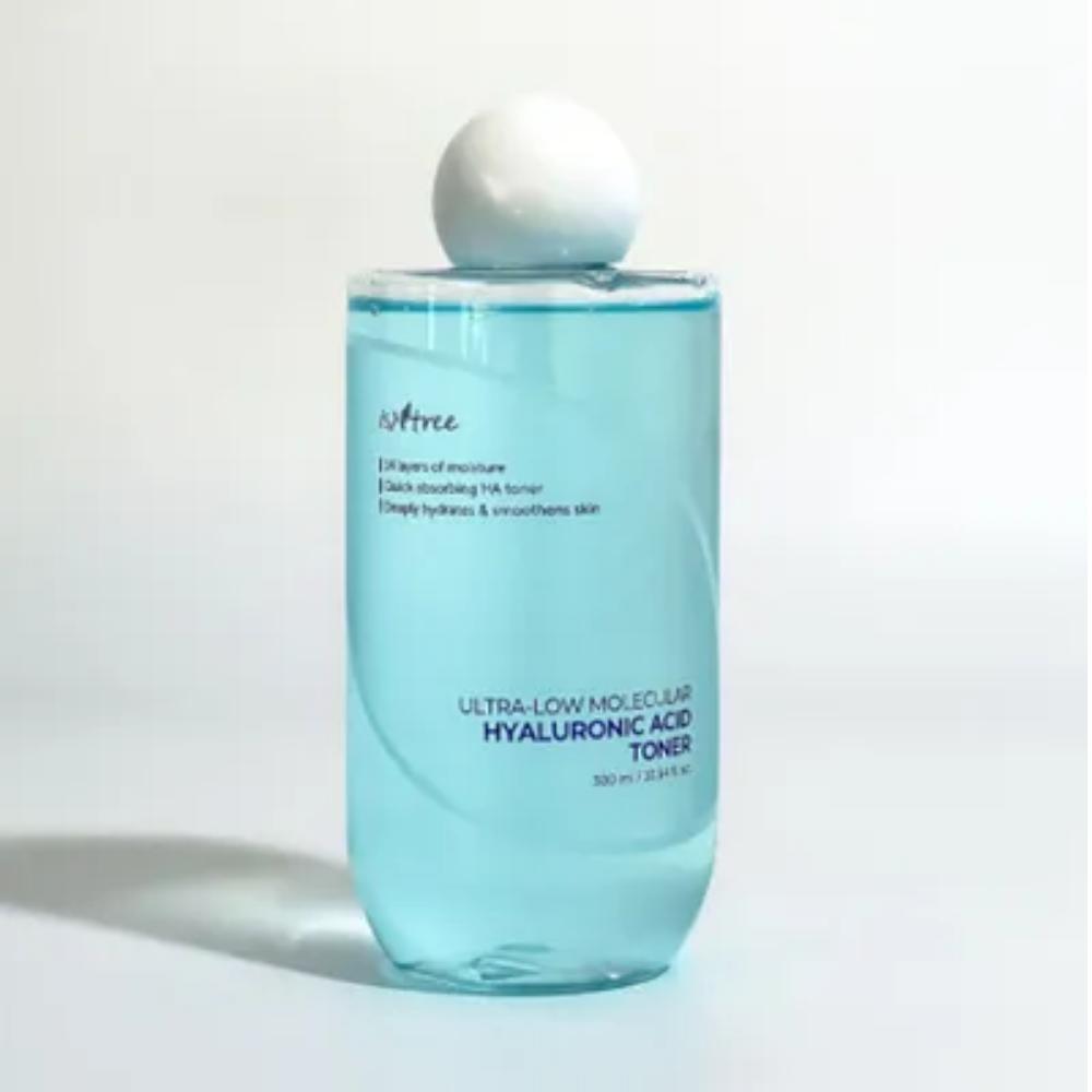 Isntree Ultra‑Low Molecular Hyaluronic Acid Toner 300ml / KOREA COSMETIC