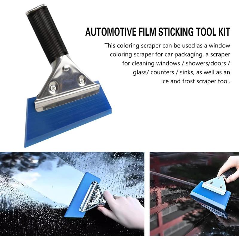 18PCS Car Window Tint Kit, Tinting Tools Squeegees, Felt Squeege Cutter,Vehicle Glass Protective Film Wrapping Installation Set