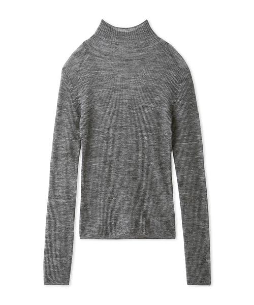 

FRAY Alpaca Blend Sheer Rib Knit FWNT244050 GRY I.D. Women s серый