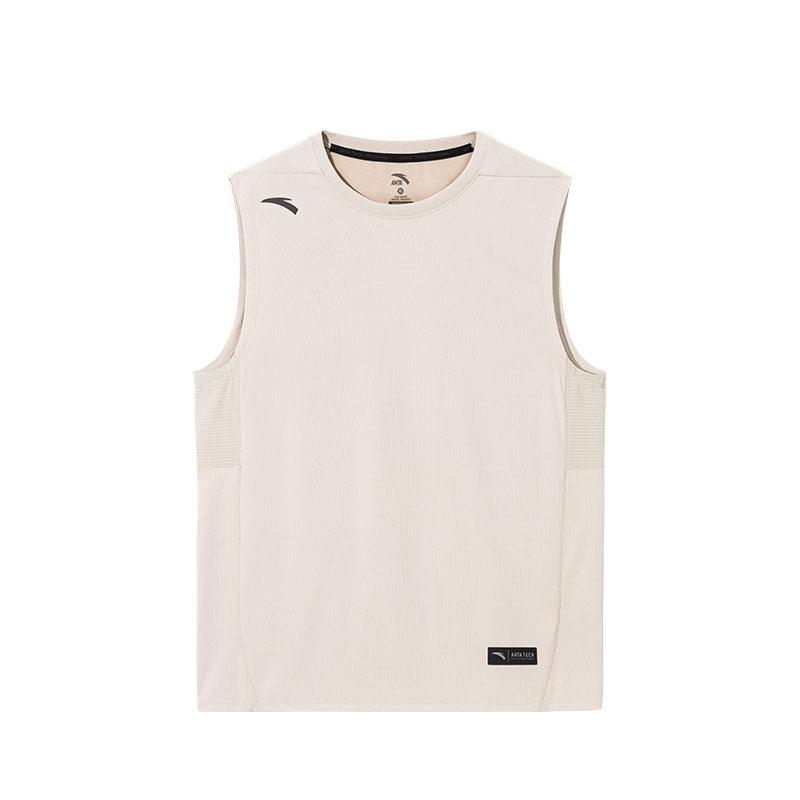 Anta Comfortable Sports Simple Versatile Casual Breathable Round Neck Vest Men Tops 952527144-6