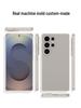 Semi-Transparent Frosted Solid-Color Case for Samsung S25 Ultra: Simple Protective Shell