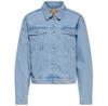 Women's Jacket Only ONLHARPER Loose Fit Blue/multicolored