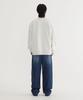 COVERNAT Arch Logo Sweatshirt Oatmeal