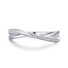 Tancise Classic 925 Sterling Silver  Zircon Ring Ladies Jewelry Wedding Promise Party Gift