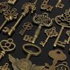 69pcs Antique Bronze Vintage Skeleton Keys Set DIY Handmade Accessories Necklace Pendants Jewelry Making Supplies