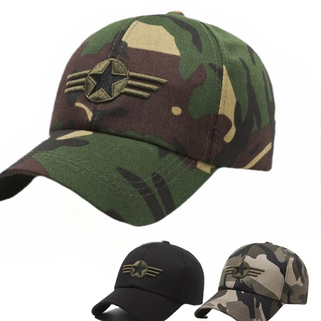 Five Star Baseball Cap Peaked Caps Man Sun Protection Fashion Hat