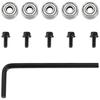 CYCLI-Top Bearing Router Bit Cutter Head Bearing Set Ball Bearing Accessories Kit Inner 4.76Mm Outer 12.7Mm