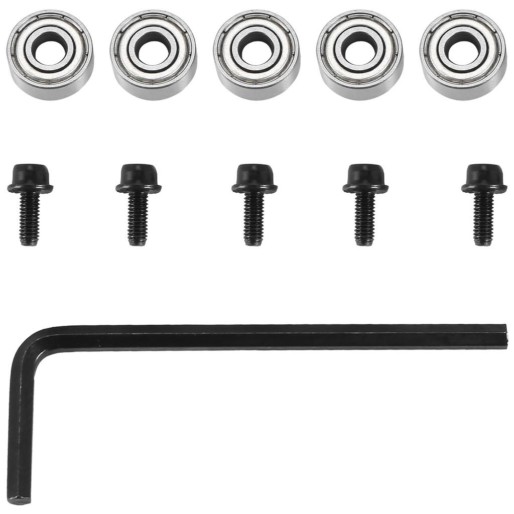 CYCLI-Top Bearing Router Bit Cutter Head Bearing Set Ball Bearing Accessories Kit Inner 4.76Mm Outer 12.7Mm