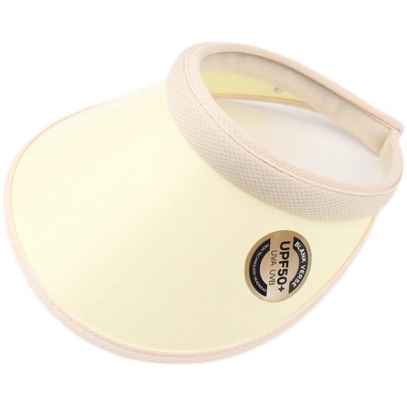 Summer UV Sun Hat Ice Silk Shell Hat Beach Sun Hat Women's Big Hat Brim Full Face Sun Hat