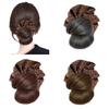 Elegant False Hair Pieces Claw Clip Ball Head Wig Korean Style Flower Bun Head Wig  Daily Use