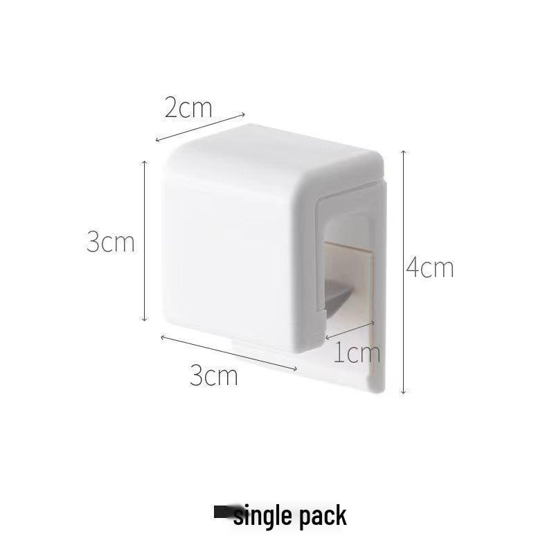 Japan Zahnpasta-Clip: Stanzfreier wandmontierter Badezimmerhaken & Halter für Zahnpasta und Reinigungsmittel