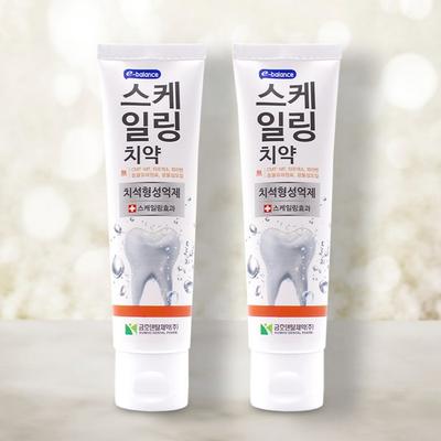 E-Balance Scaling Toothpaste, 120g, 2 unidades