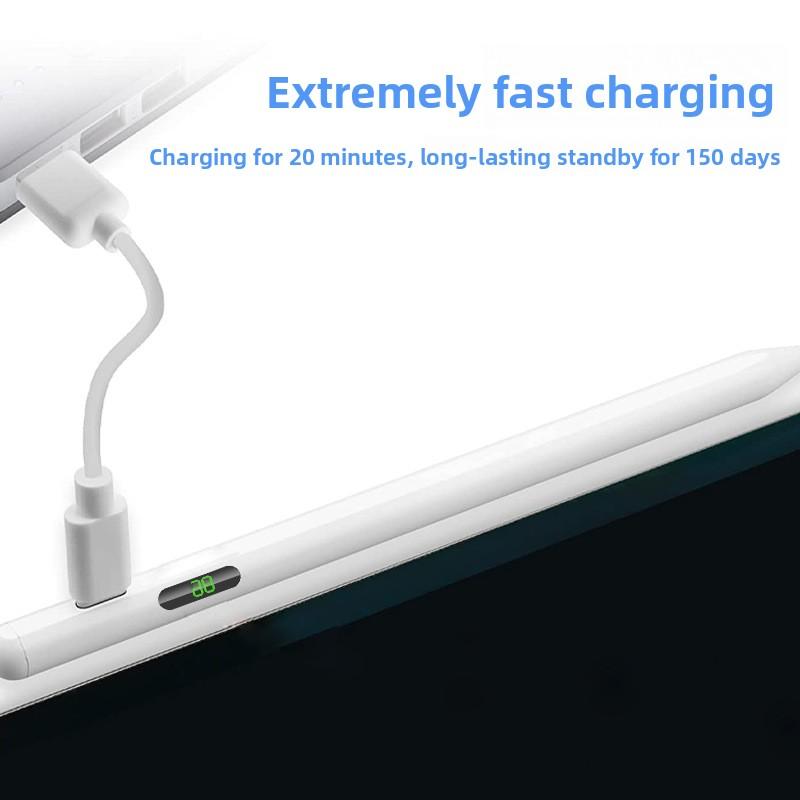Universal Tablet Pen with Power Display for iPhone Xiaomi Samsung Tablet Accessories Touch Stylus Pen for iPad and Android Pad