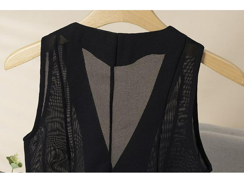Women's V-Neck Mesh Slimming Summer Vest