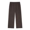 Corduroy High-Waist Wide-Leg Commuter Pants for Women - Plus Size