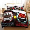 3D Game Geometry Dash Bedding Set Printed With Pillowcase Bed Duvet Cover Soft Queen King Size Bedclothes Home Boys Girls Adults