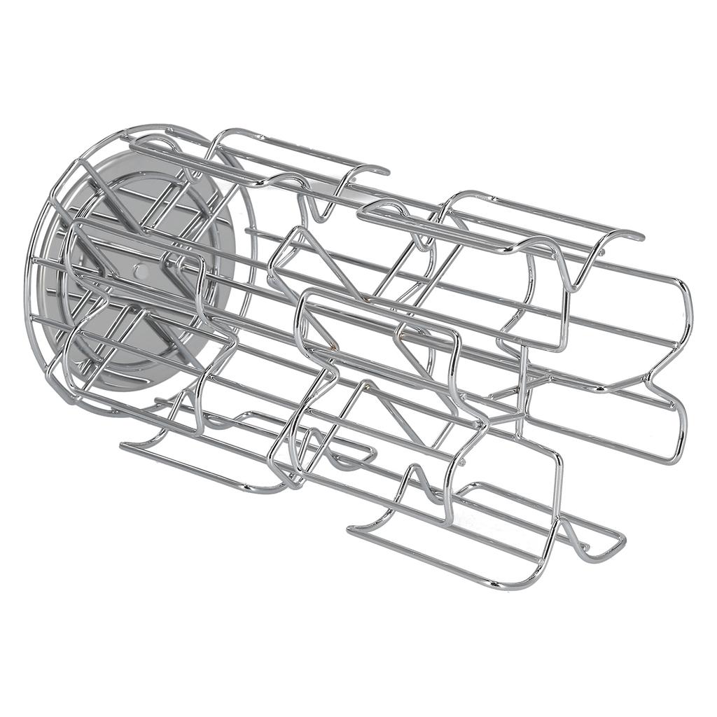 Household Coffee Capsule Holder Rotatable Storage Rack Shelf for 64Pcs Capsule Kitchen