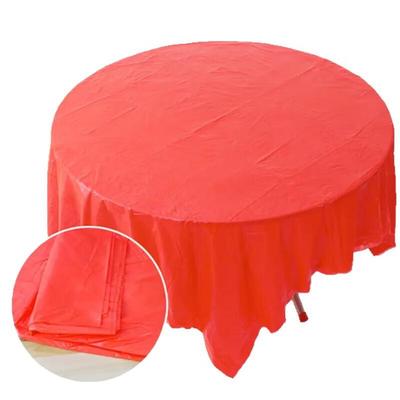 Yidengxia Disposable Thickened Plastic Tablecloth 1.6x1.6m