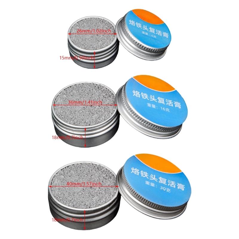 Soldering Iron Tip Tinner Cleaner Cleaning Pastes Refresher Tip Tinner Solder Iron Tip Cleaning Cream Repair Tool