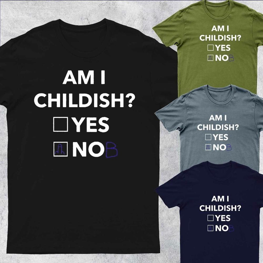 

Я инфантильный Да Ноб Мужская футболка DG CR P1 PR L